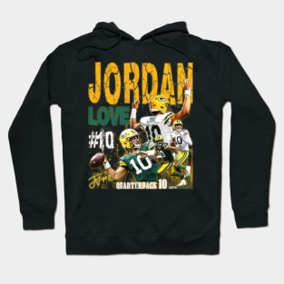 Retro Vintage Jordan Love Style - BlazeCanvas #204 Hoodie
